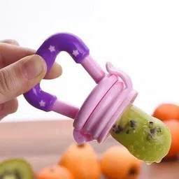 safe-o-kid BPA-, Silicone Food/Fruit Nibbler, Soft Pacifier/Feeder for Baby Feeder image 2