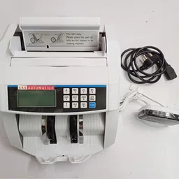 AKS AUTOMATION 2100LCD Cash Counting Machine with Counterfeit Detection Note Counting Machine image 5