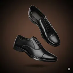 coaachi Men’s Formal Shoes with Synthetic Leather Upper & TPR Sole Oxford For Men image 4