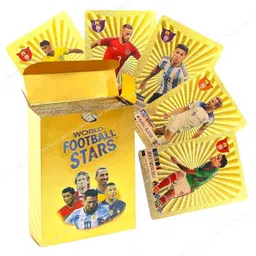 ancientkart All New Rare Champions Star Football cards fifa world cup 40 mix set image 3