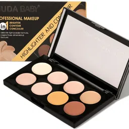 8-in-1 Highlighter & Contour Concealer Palette Concealer-image-76