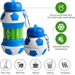 sizzlespark Water Bottle for Kids 550 ml Water Bottle image 5