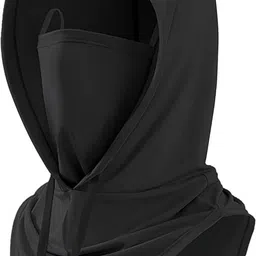 hannea Black Bike Face Mask for Men & Women-picture-16