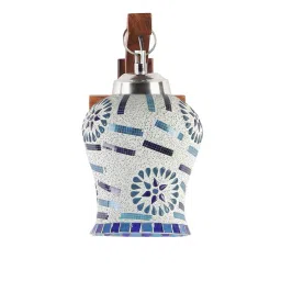 new era Iwa Multicolour Wood Wall Scones image 5
