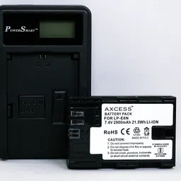 Axcess LP-E6N Battery and Single Slot USB Battery Charger Kit Compatible with Canon R6, Camera Battery Charger-picture-21