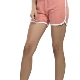 alan jones Solid Women Pink Night Shorts-picture-14