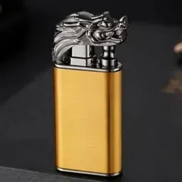 choudhrytrade Refillable Dragon Double Fame Dragon Design Lighter Pocket Lighter-picture-24