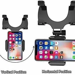 TECHGEAR Car Rear View Mirror Mobile Phone Holder Mobile Holder image 2