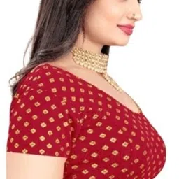 lambodar textiles Round Neck Women Blouse image 3