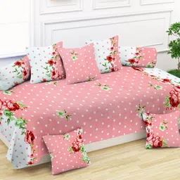 rumfot Cotton Floral Diwan Set-picture-11