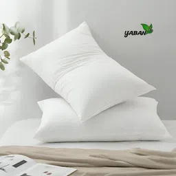 yaban Cotton Sleeping Pillow Pack of 2 Solid LUXURY image 2