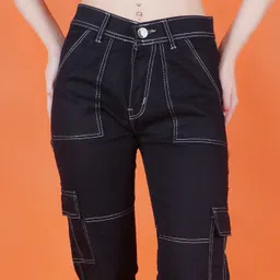 flaring Women Cargos image 4