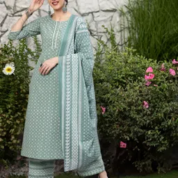 nayo Printed Kurta, Palazzo & Dupatta Set-picture-19