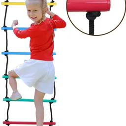 boffle Rope Climbing Ladder Indoor/Outdoor for Kids image 2