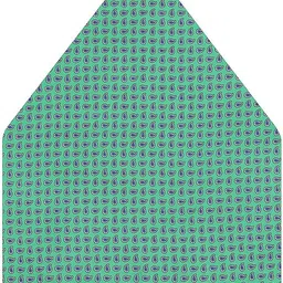 tiekart Polka Print Poly Silk Pocket Square image 1