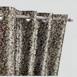 zaraloom 275 cm (9 ft) Long Door Polyester Room Darkening Curtain Single Curtain-picture-10