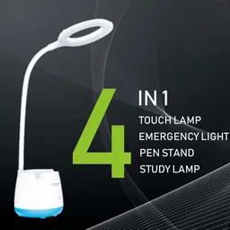 rocklight Rechargeable LED Touch On/Off Switch Desk Lamp Children Eye Protection Student Study Reading Dimmer Rechargeable Led Table Lamps USB Charging Touch Study Lamp image 2