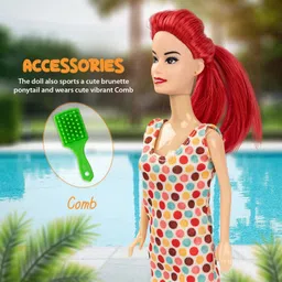 baybee DreamFlex Dollhouse Diva – Fashion Doll with Moveable Limbs image 4