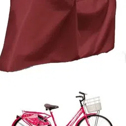 raamkm MAROON_cycle-SCW-277 Bicycle Cover Free Size-picture-13