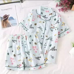 choiceit Women Top & Shorts Set Multicolor Floral Print-picture-10