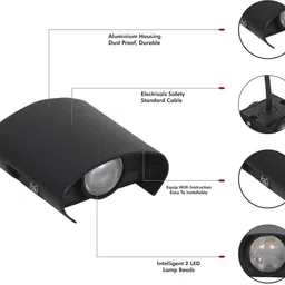 glintac Wallchiere Wall Lamp With Bulb image 3