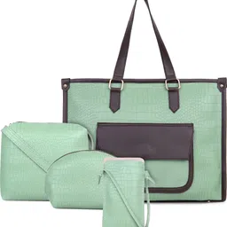 Women Green Tote-image-7