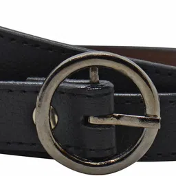 heneda Women Casual Black Synthetic Belt-picture-23