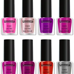 cosmera Power Lasting Pro Nail Enamel | Intense Pigment & Long-Wear Shine C145 CMNP8P1-picture-19