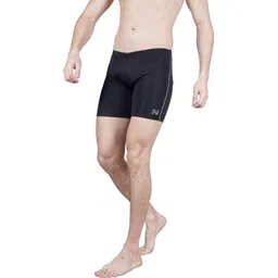 ninq Solid Men Black Tights image 3