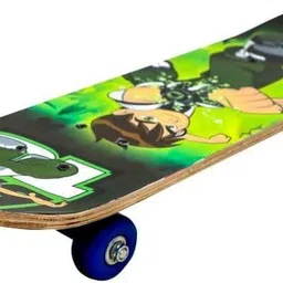 yasamazing Big skateboard boys and girls outdoor playing skating board (7 to 20+ years age) 5.5 inch x 23.5 inch Skateboard image 2