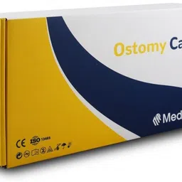 medifeliz 10405 Two Piece Colostomy Bag Opaque 50mm (Pack Of 10) Hydrocolloid Medical Dressing image 2