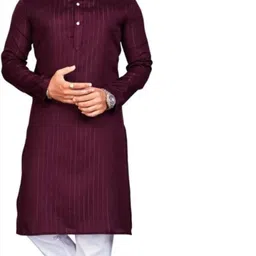 galaxy zone Men Cotton Blend Kurta Pyjama Set image 3