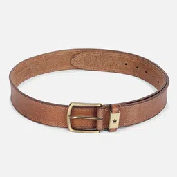 Men Casual Brown Genuine Leather Belt-image-23