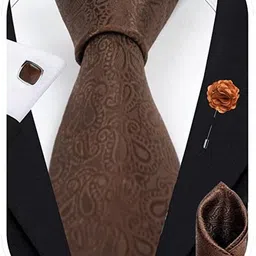 AXLON Silk Cufflink & Tie Pin Set image 3