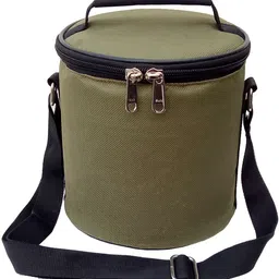 aafeen Olive Green Office Use Tiffin Bag Waterproof Lunch Bag image 3