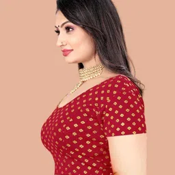 lambodar textiles Round Neck Women Blouse image 2