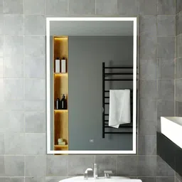 pinicode LED RECTANGULAR 24 * 18 Inch Wall MirrOR Bathroom Mirror-picture-15