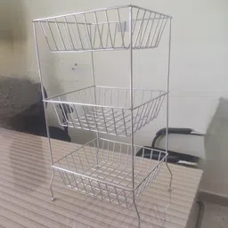 kas Stainless Steel Fruit & Vegetable Basket image 2