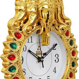 dudiya creation Analog 25 cm X 25 cm Wall Clock image 3