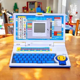 kid kraze Educational English Learner Laptop with Mouse for Kids 20 Activity Games Toy_271 image 1