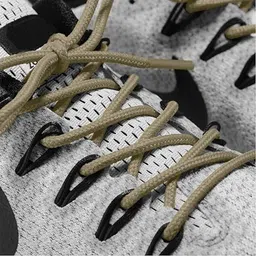 house of common Shoe Laces Round Camel Tan Khaki 150cm shoe lace for Boot sport Hiking shoes Shoe Lace image 3