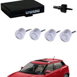 zplus 4 White Parking Sensors With LED Display Which Increased Safety of Passengers/Car One Alarm Kit-1414 Parking Sensor image 1