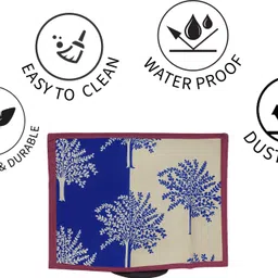 MGTECK Monitor Cover | Dustproof & Washable Protective Cover for Desktop Monitors for 24 inch Floral Design Fabric Cover - Monitor Cover | Dustproof & Washable Protective Cover for Desktop Monitors_20 image 3