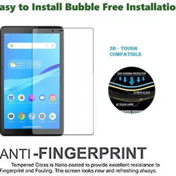 Mersal Tempered Glass Guard for Lenovo Tab M7 7inch image 4