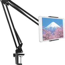 MILLETS Overhead Tripod Mobile Tablet Stand for Table Bed | Aluminum gooseneck Tripod-picture-26
