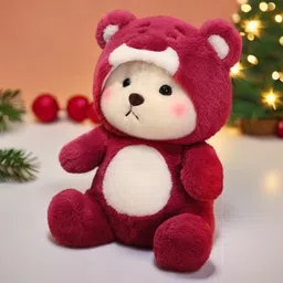 Latest Cute Lena Teddy Bear, Removable Cap, Stuffed Toy for Kids-image-8