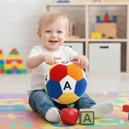 fun kids ABCD BALL FOR KIDS LEARNING SOFT TOYS,ALPHABET BALL,FOR GIFTING,PLAYING-PACKOF 2 - 15 cm-picture-11