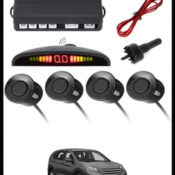 peeps store Car Premium 4 Black Reverse Parking Sensor-AP25B70 Car Premium 4 Black Reverse Parking Sensor-AP25B70 Parking Sensor image 1