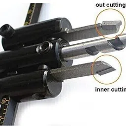 hiniry Adjustable Circle Hole Saw Drill Bit Cutter Adjustable Circle Hole Saw Drill Bit Cutter image 2