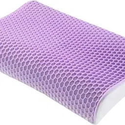 cloudbliss Memory Foam Sleeping Pillow Pack of 1 Solid Ergonomic Lap Desk Pillow for Laptop, Kids Study, Gaming & Reading image 1